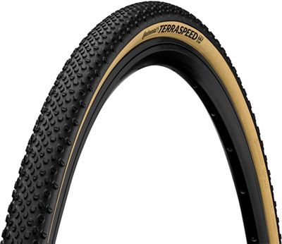 Continental Terra Speed Folding TL Tyre (ProTection) - Black Cream - 700c, Black Cream